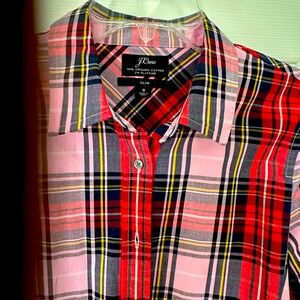 Long sleeve J.Crew Plaid Shirt